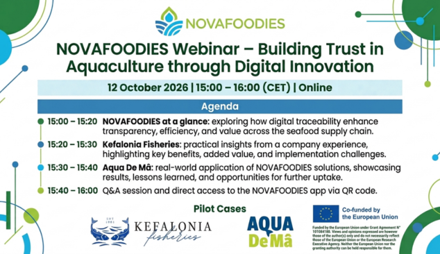 NOVAFOODIES: Mergulhe na Aquacultura Digital!